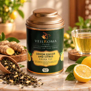 Veilroma Green Tea with Lemon, Ginger and Citrus